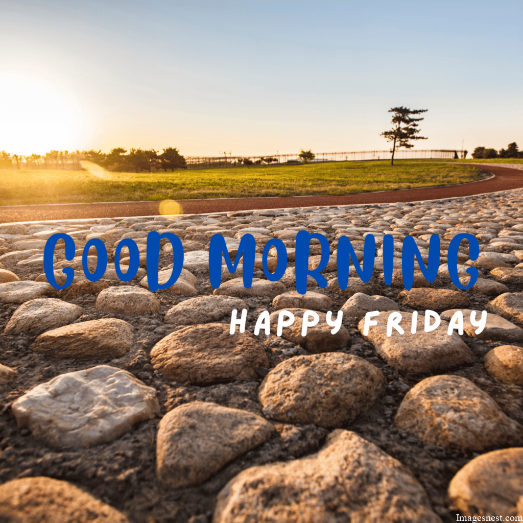 cool and catchy Good Morning Friday Images