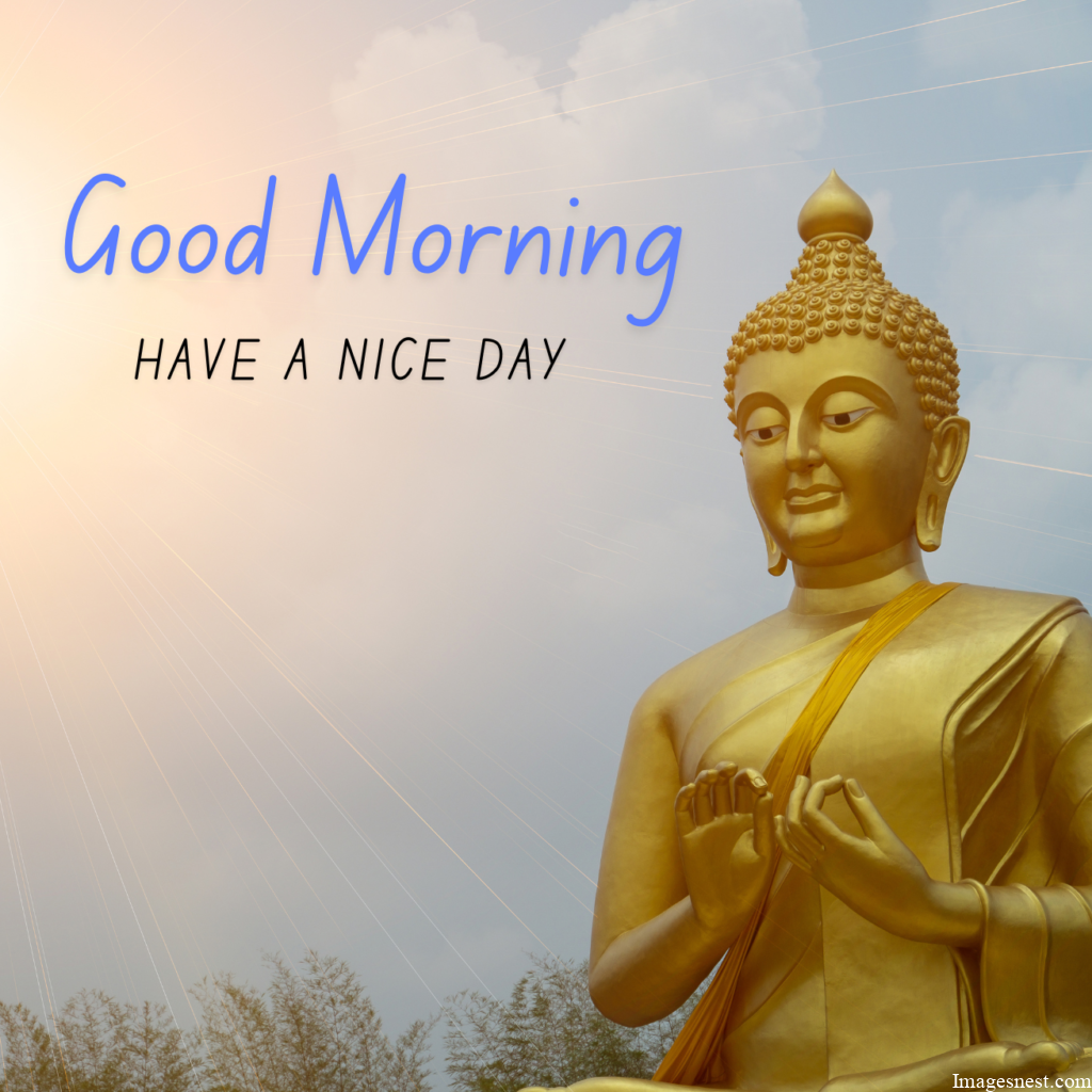 Catchy Good Morning Buddha Images