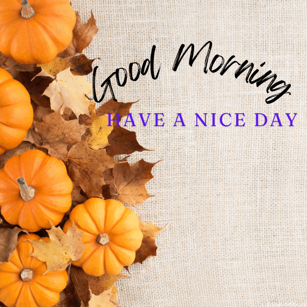 HD Good Morning Fall Images